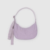 BAGGU Small Nylon Crescent Bag - Dusty Pink