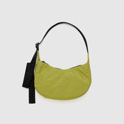 BAGGU Small Nylon Crescent Bag - Lemongrass