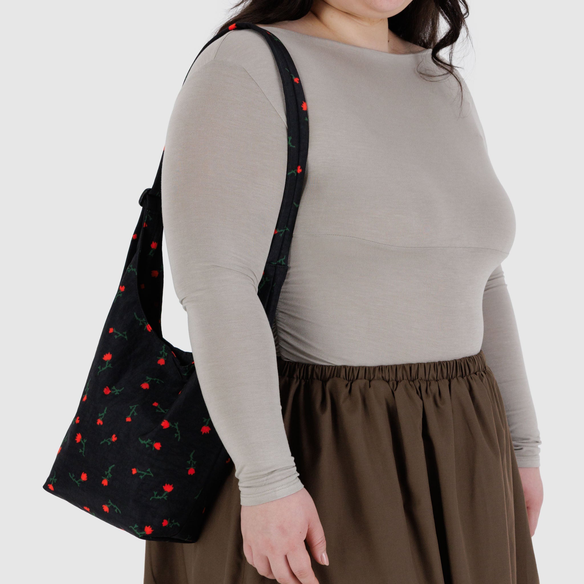 BAGGU Small Nylon Sling (Painted Wildflower)