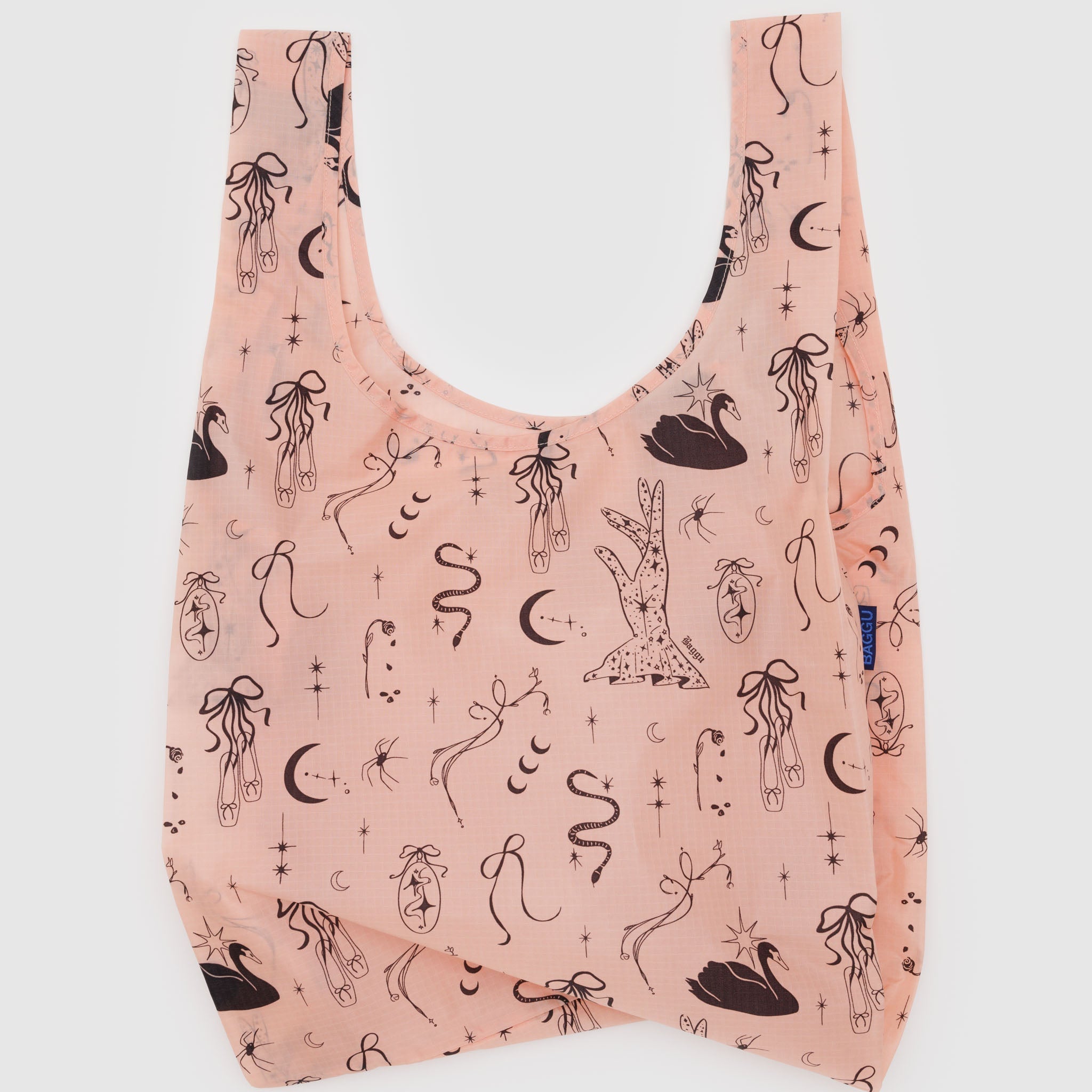 BAGGU Standard Reusable Bag (Ballet Icons)