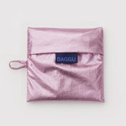 BAGGU Standard Reusable Bag (Blush Metallic)