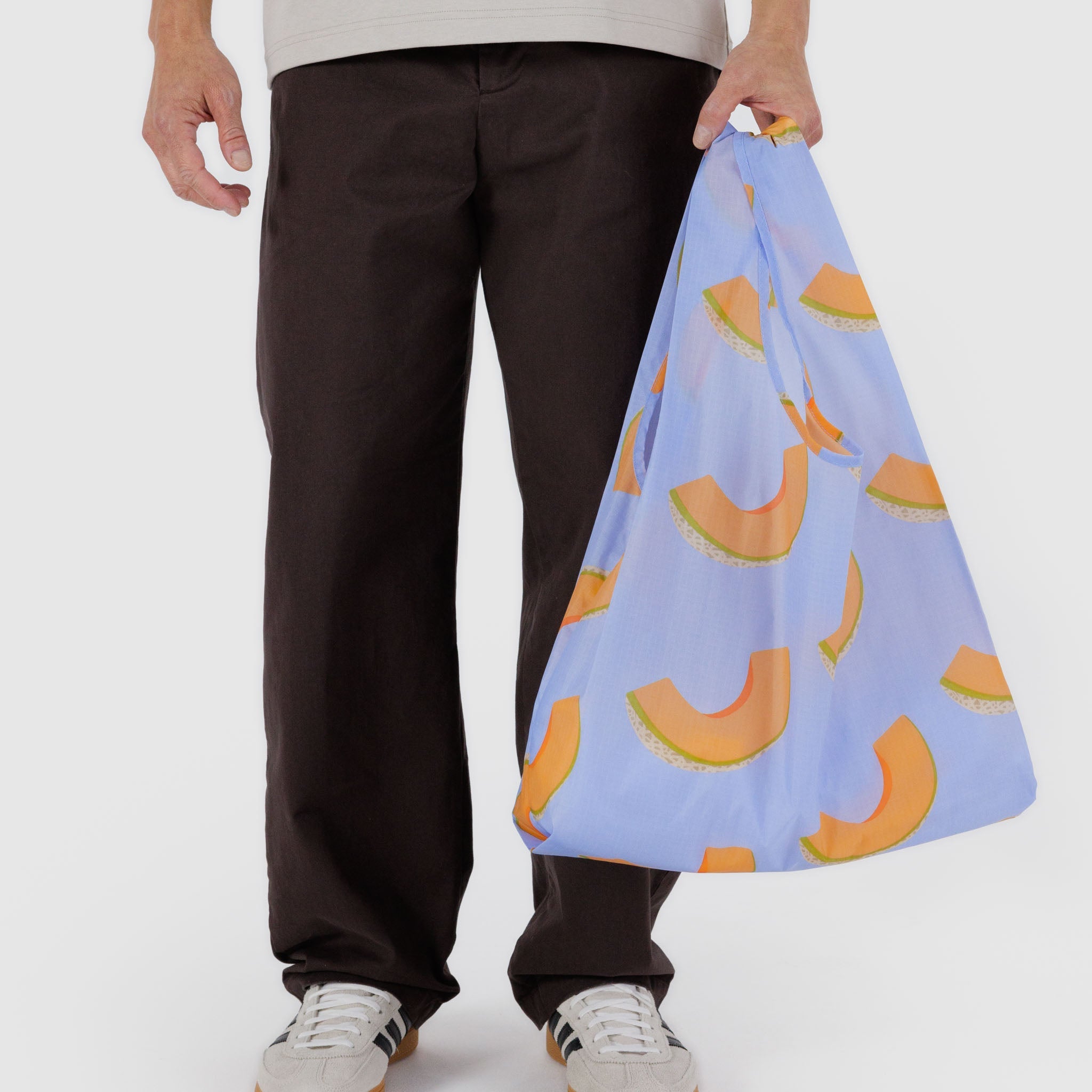 BAGGU Standard Reusable Bag (Cantaloupe Blue)
