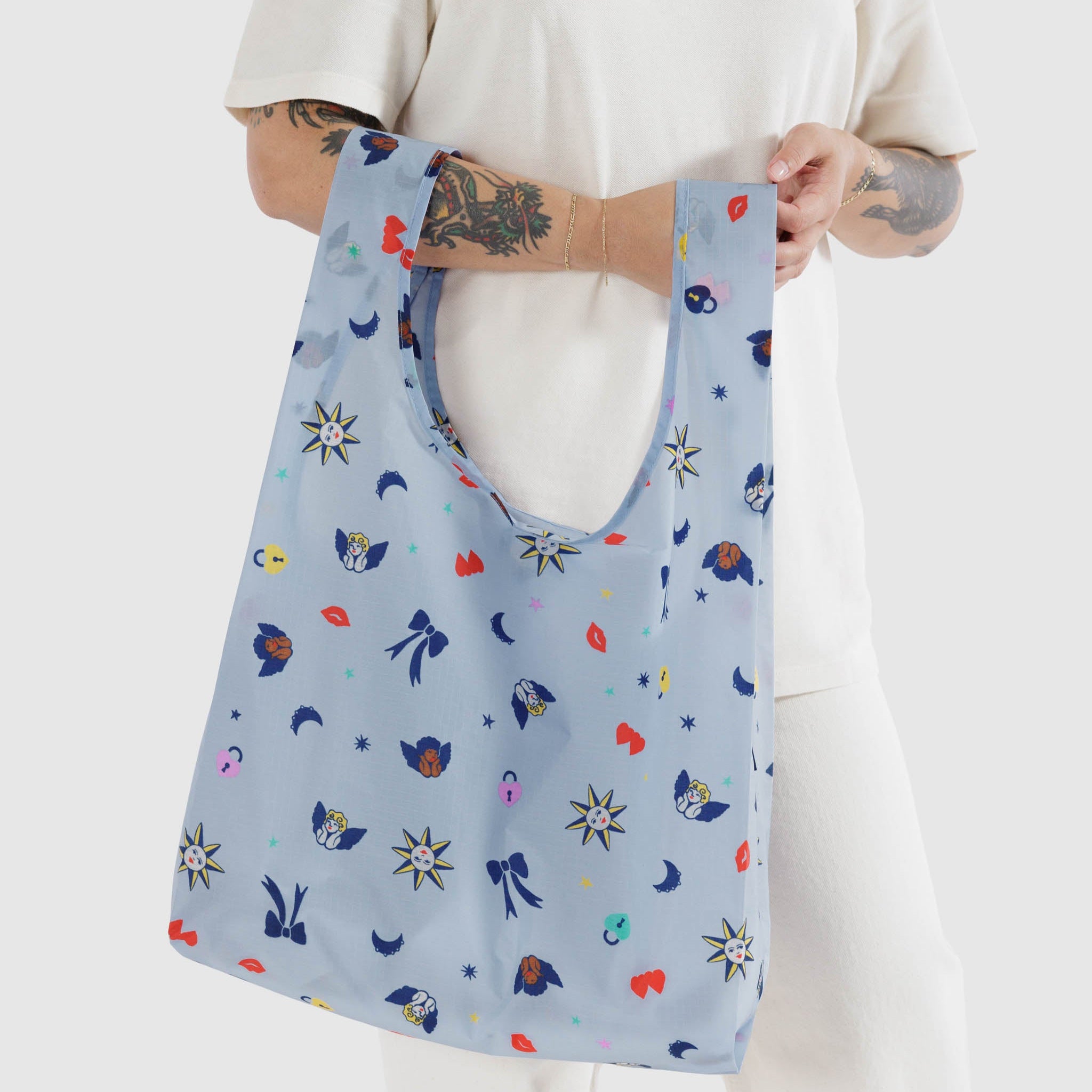 BAGGU Standard Reusable Bag (Ditsy Charms)