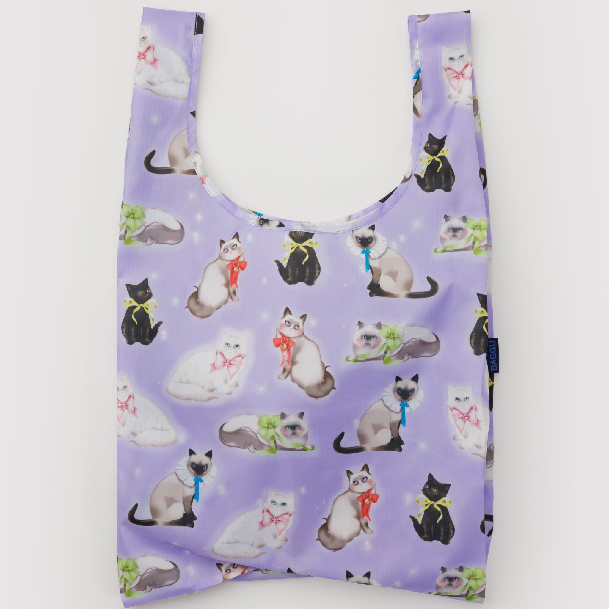 BAGGU Standard Reusable Bag (Fancy Cats)