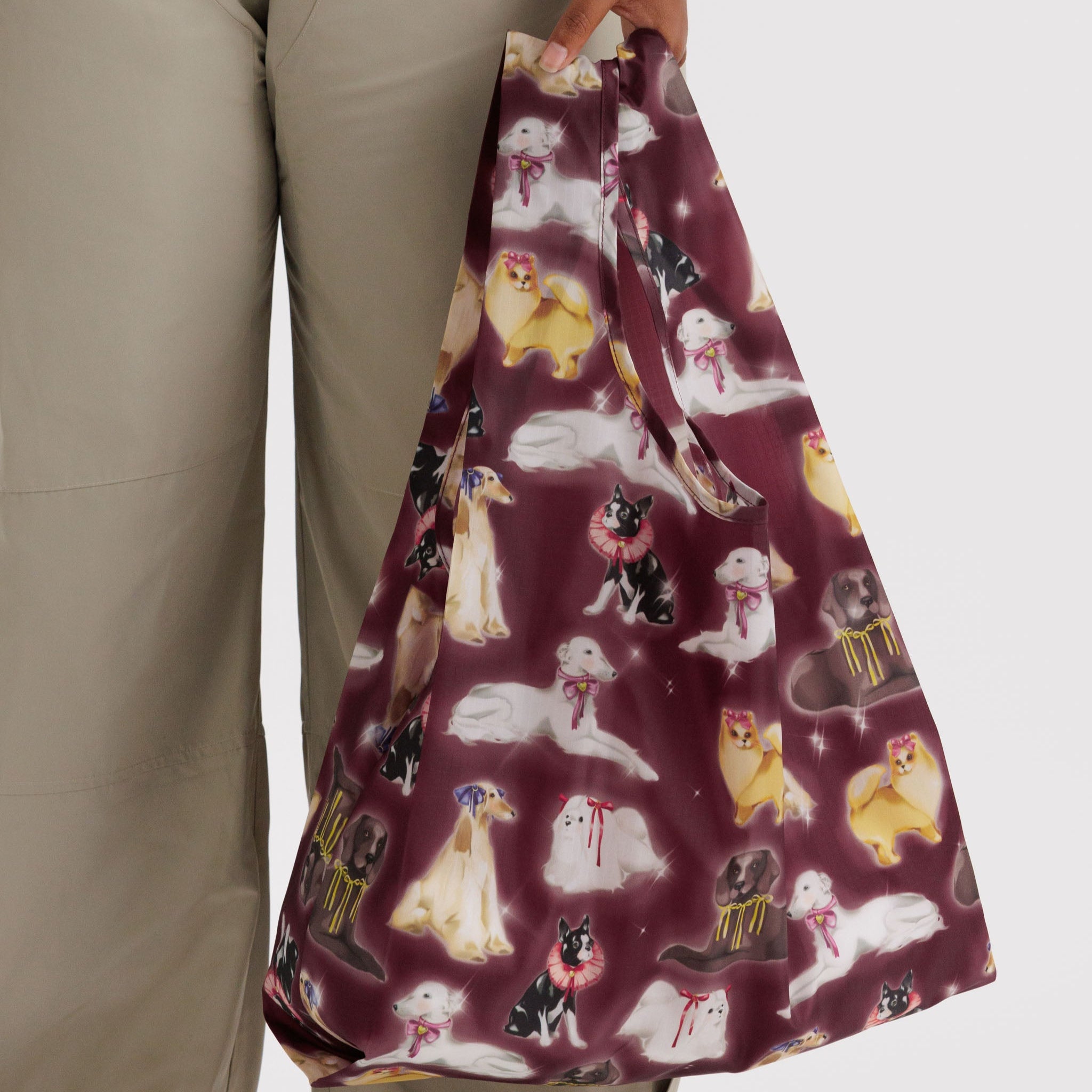 BAGGU Standard Reusable Bag (Fancy Dogs)