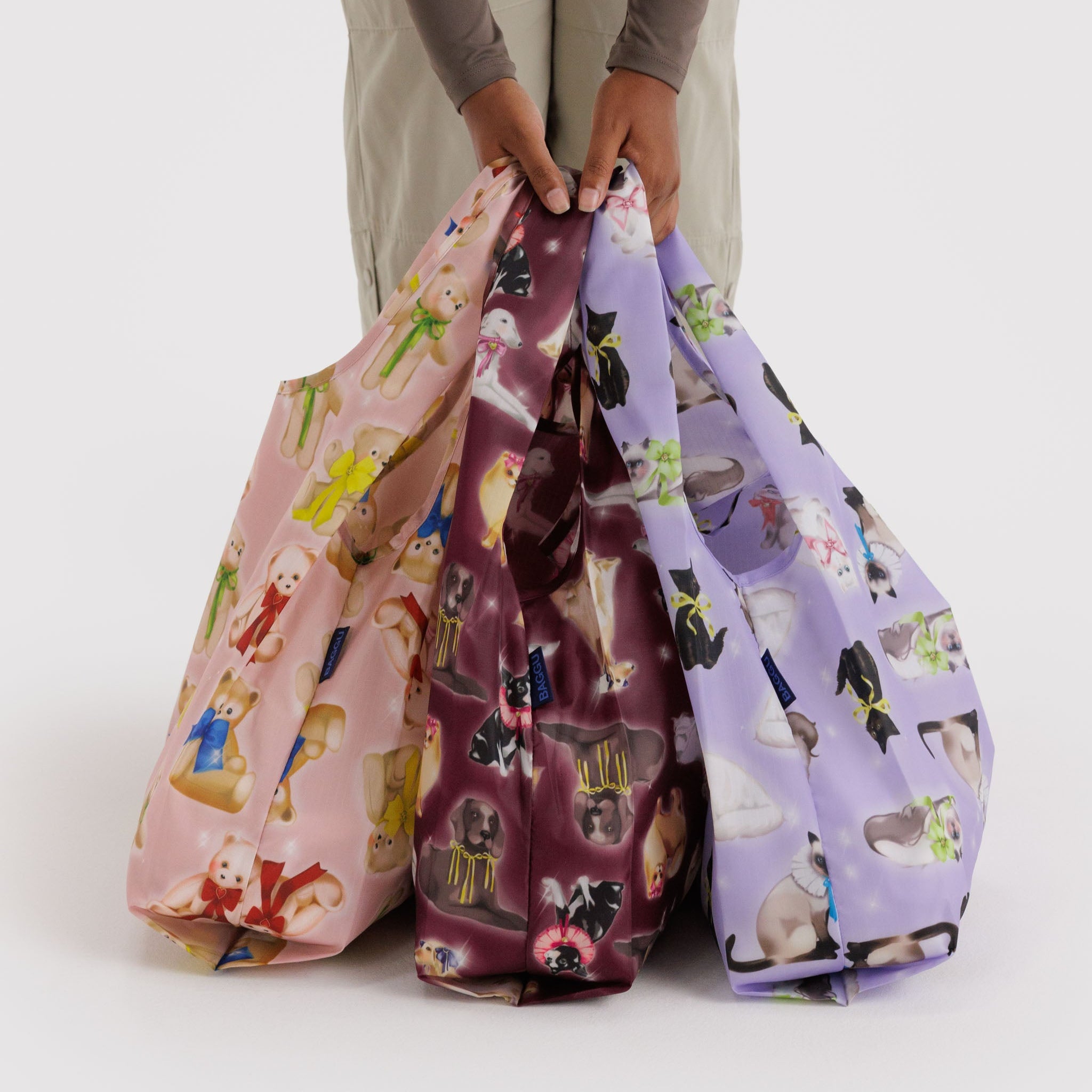 BAGGU Standard Set of 3 (Fancy Animals)