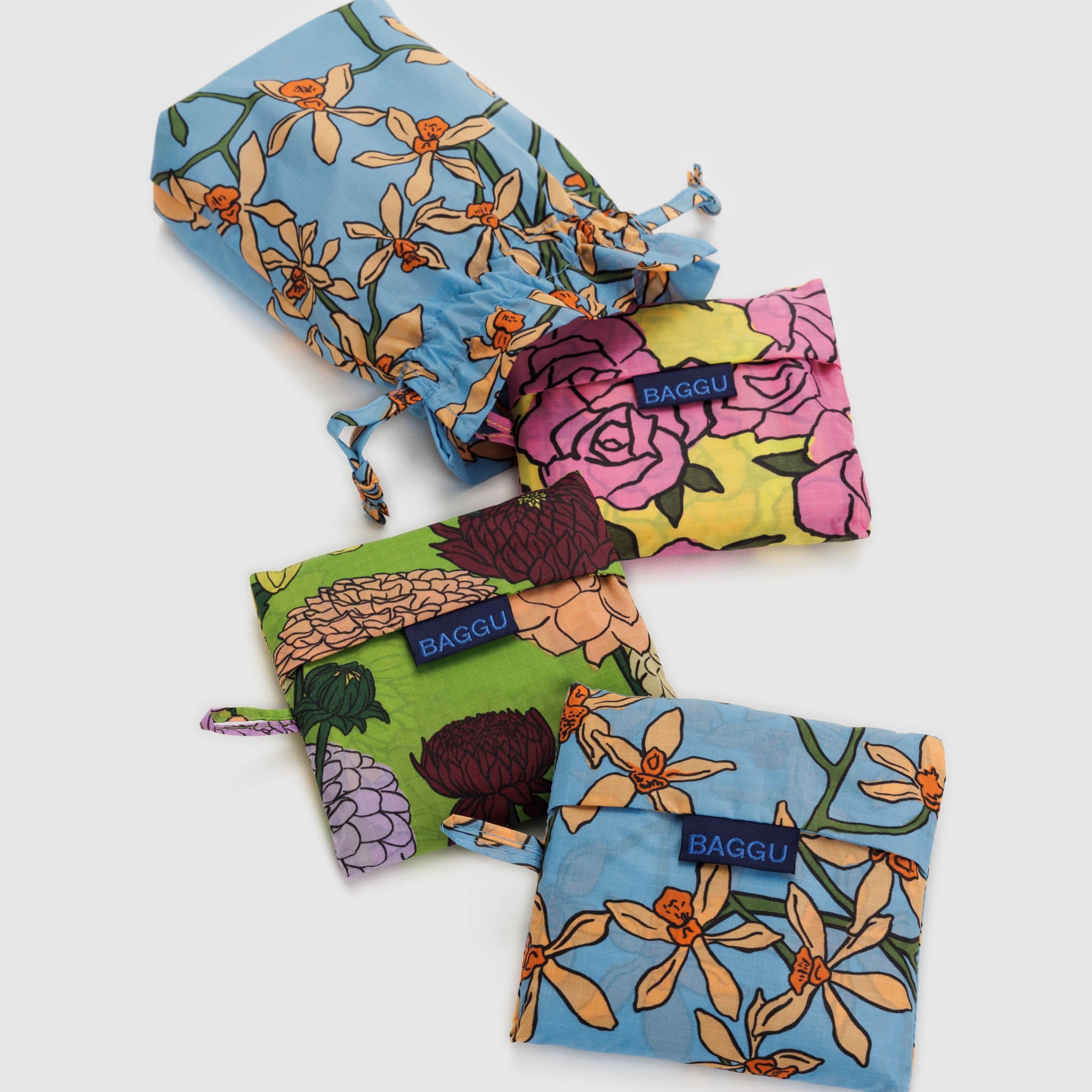 BAGGU Standard Set of 3 (Garden Flowers)