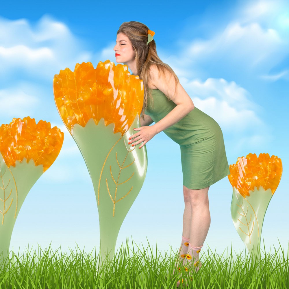 Hair Claw (Calendula)