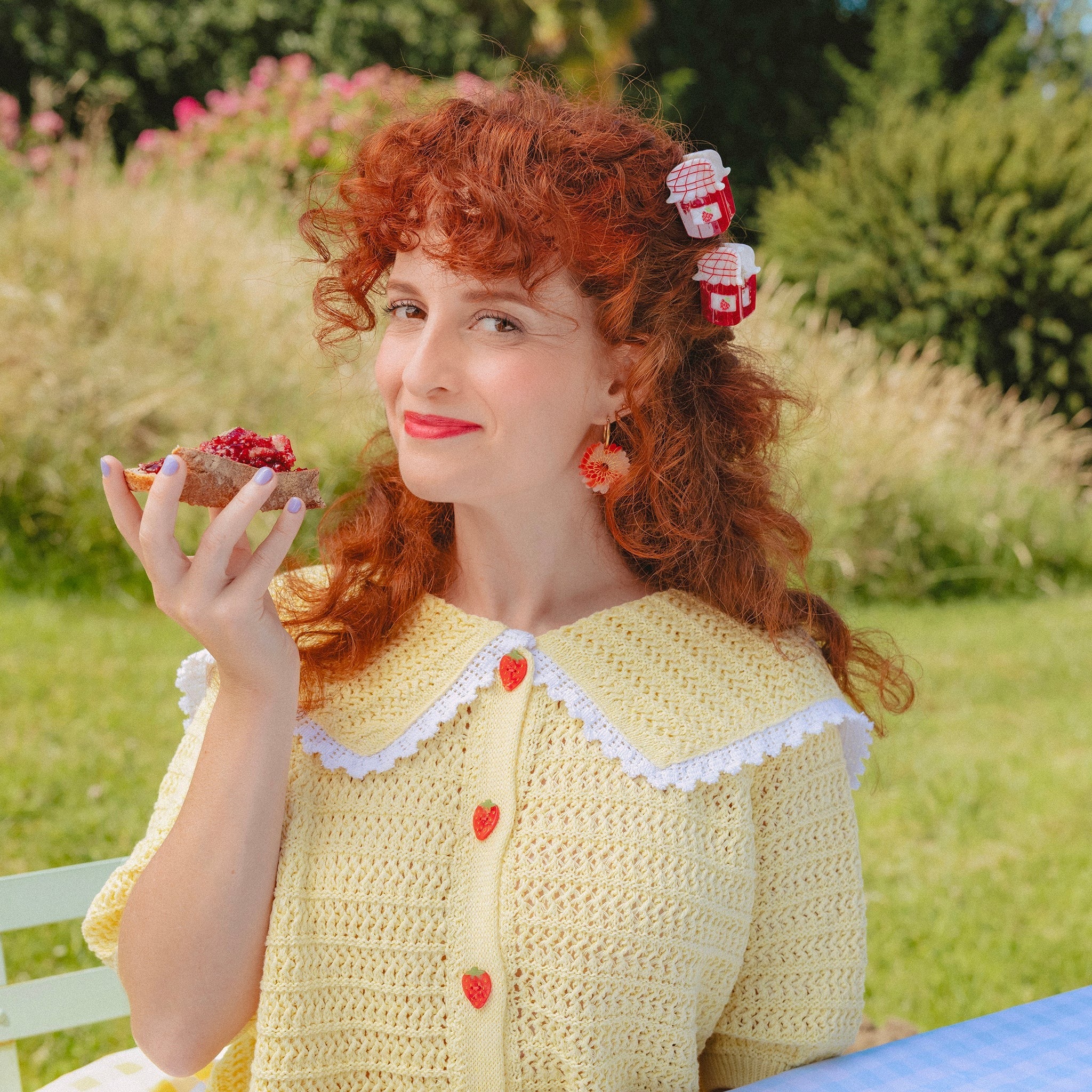 Coucou Suzette Buttons Kit - Strawberry