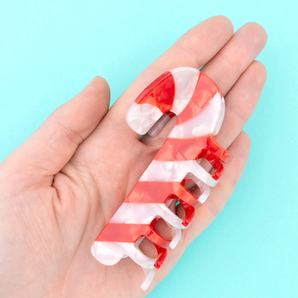Hair Claw (Candy cane)