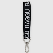 BAGGU Logo Keychain (Black and White)