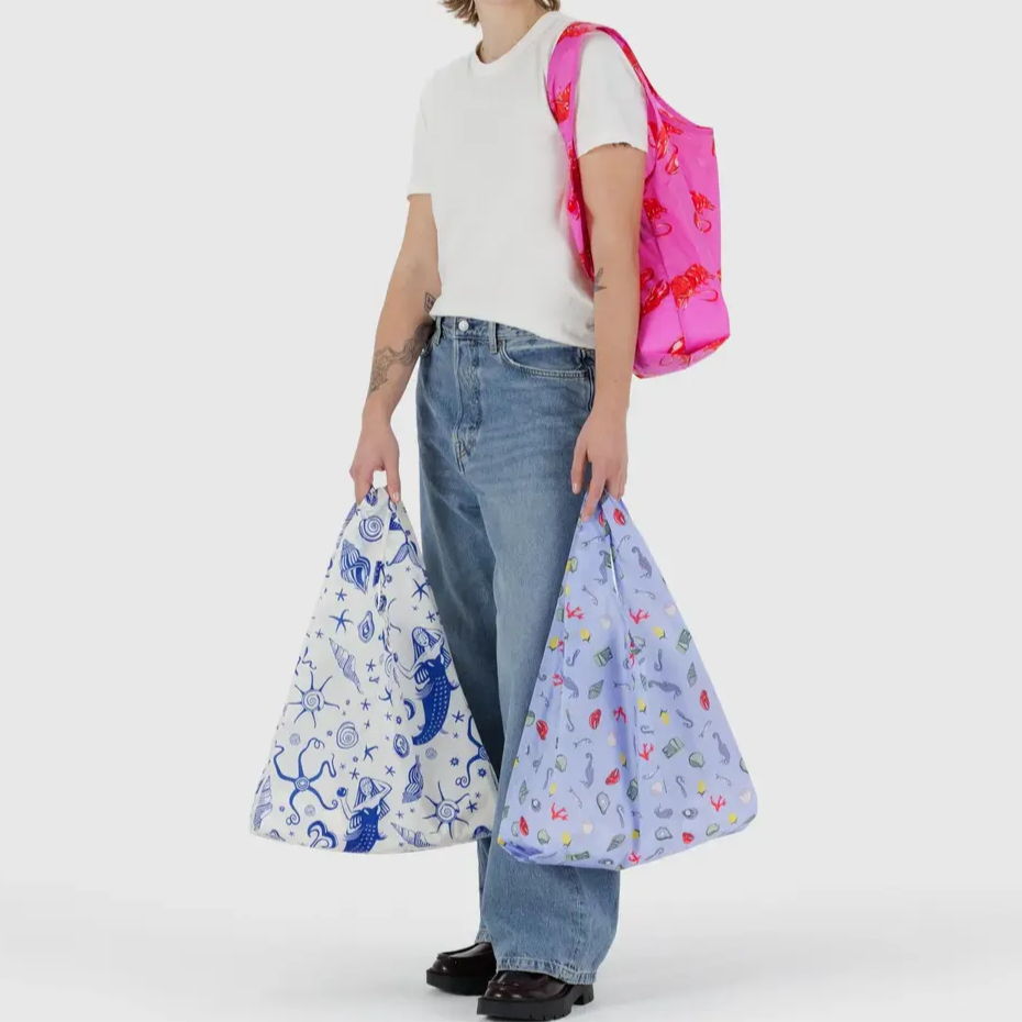 BAGGU Standard Set of 3 (Sea creatures)