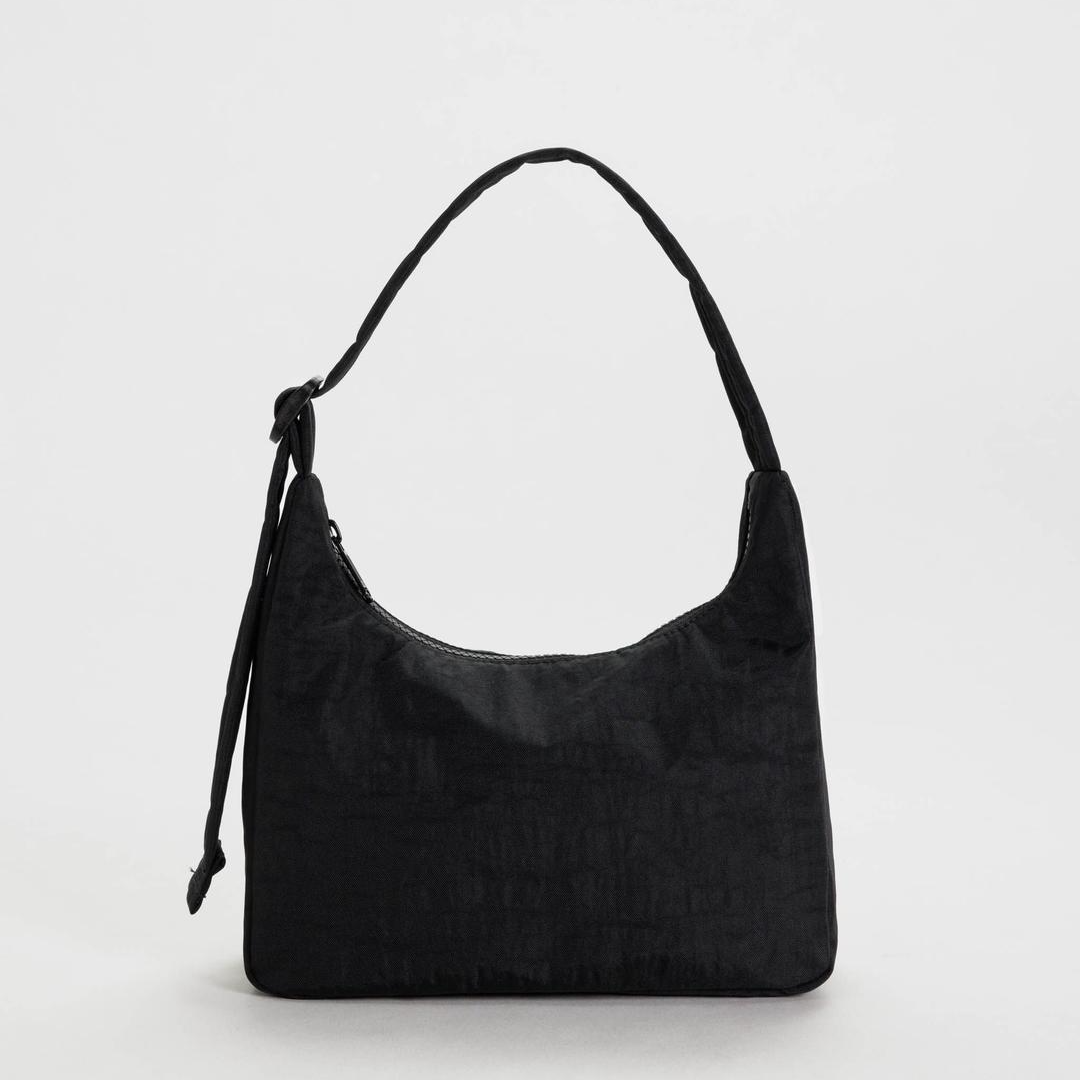 BAGGU Mini Nylon Shoulder Bag - Black25