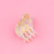 Mini Hair Claw (Shell)