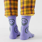 Crew Socks (Lavender Happy)