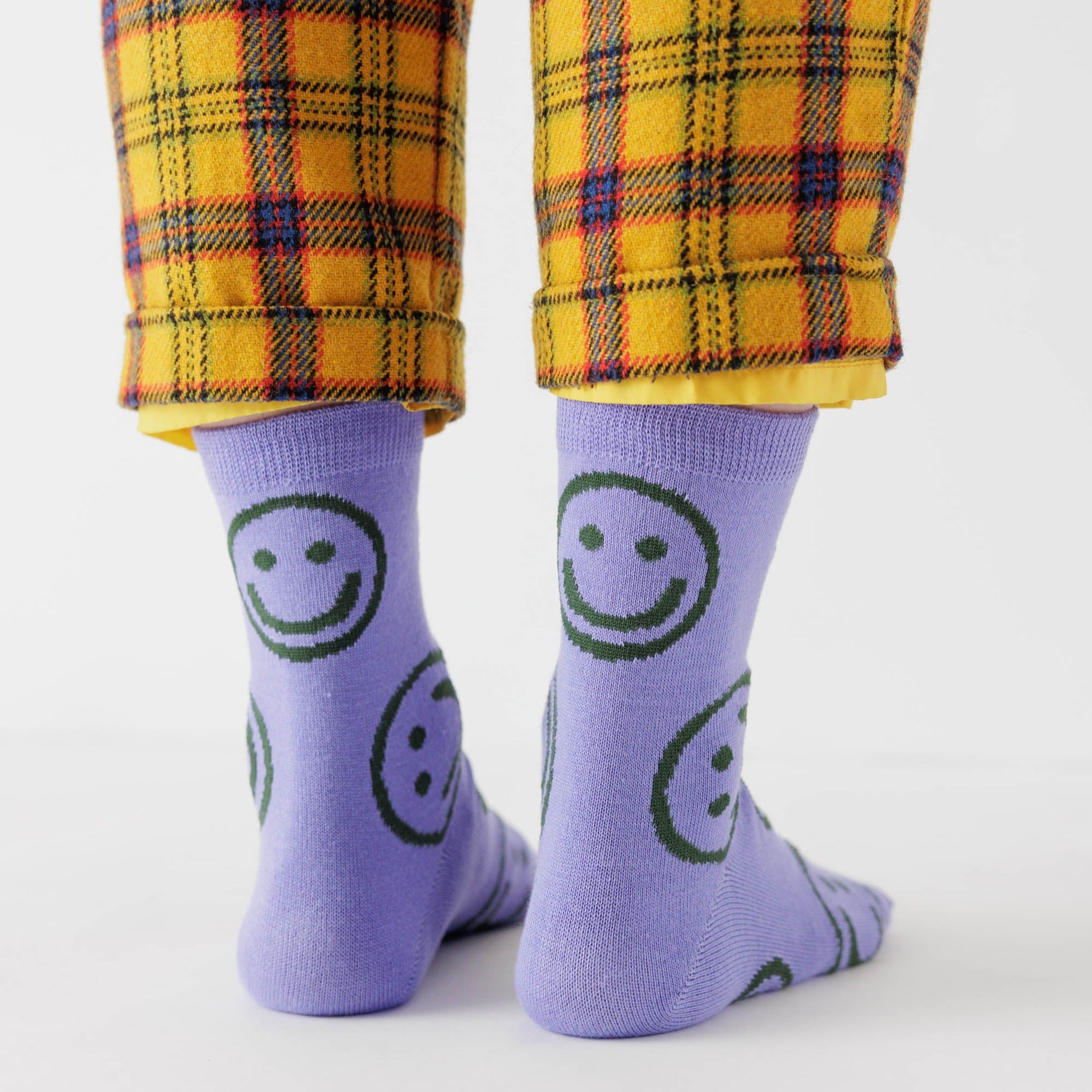 Crew Socks (Lavender Happy)