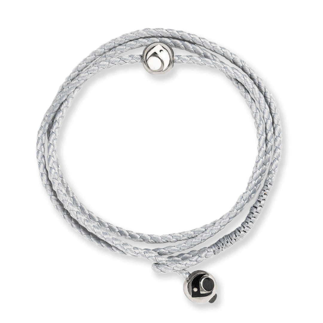 Lokai Triple Wrap Ice Silver