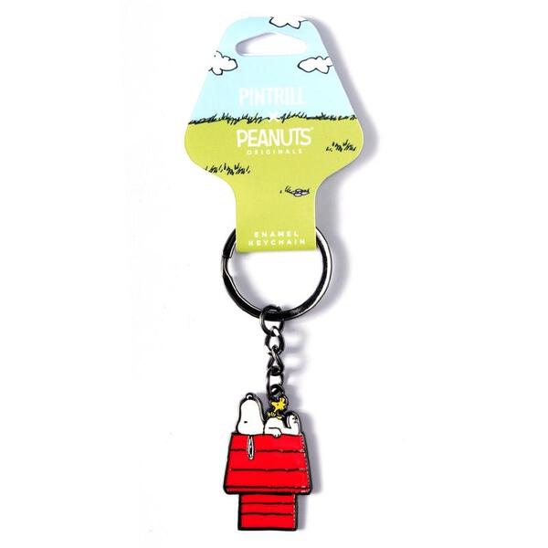 พวงกุญแจบ้าน Snoopy &amp; Woodstock จาก Pintrill PEANUTS