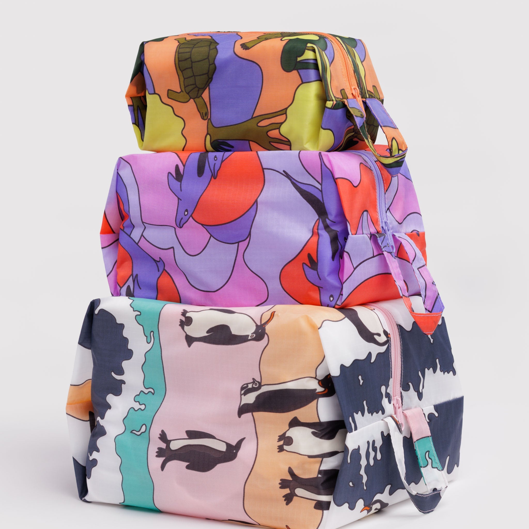 BAGGU 3D Zip (Vacation Animals)