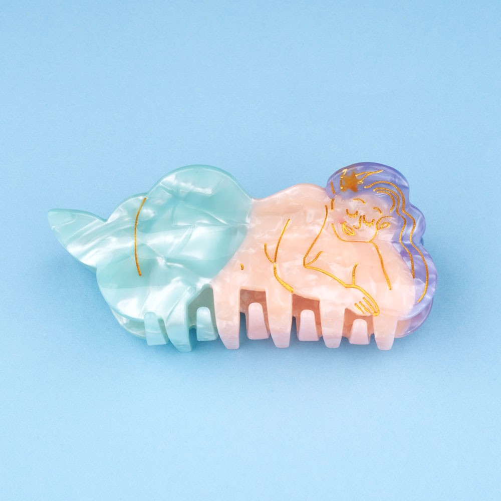 Hair Claw (Blue Mermaid)