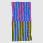 BAGGU Bath Towel (Cabana stripe mix)