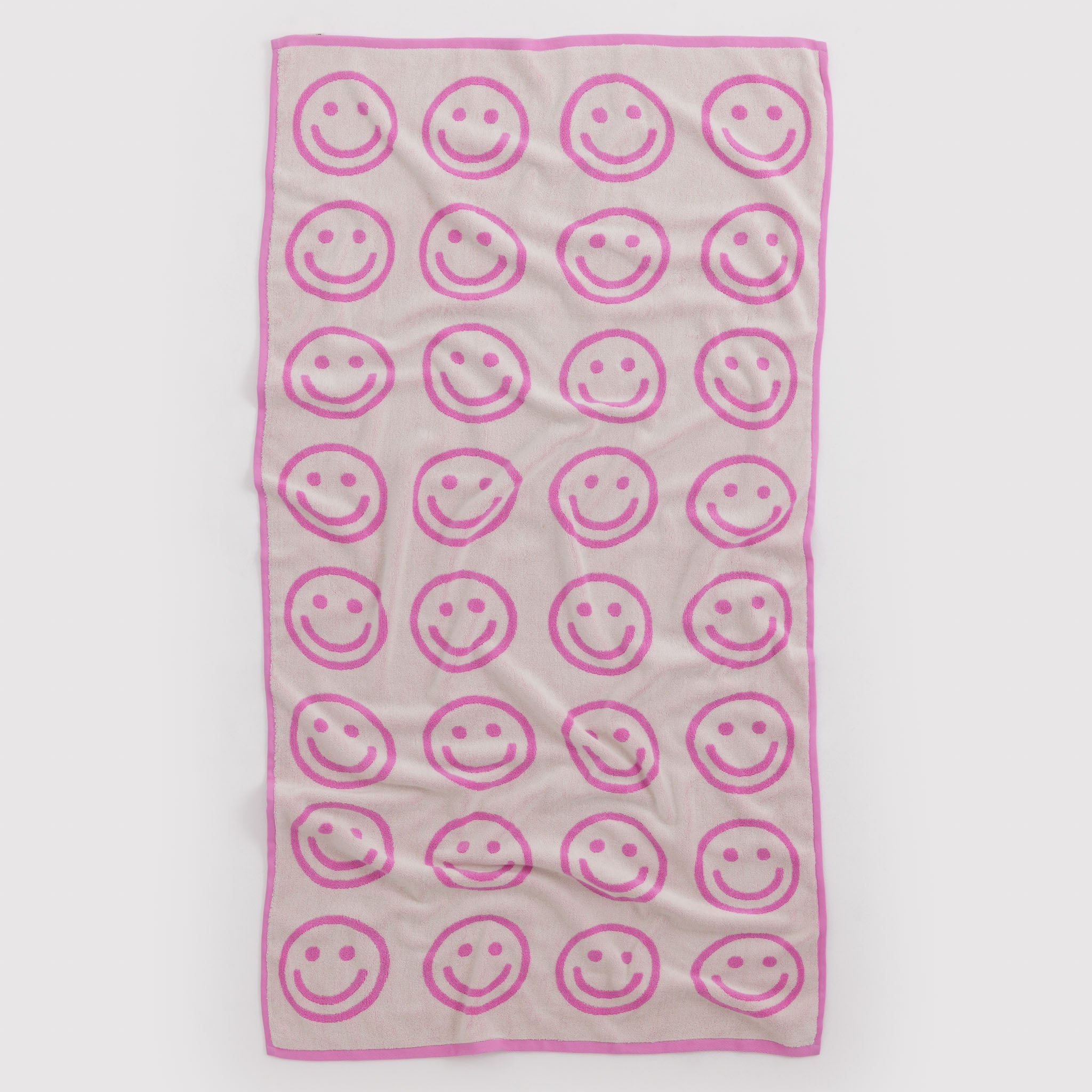 BAGGU Bath Towel (Happy Pink)