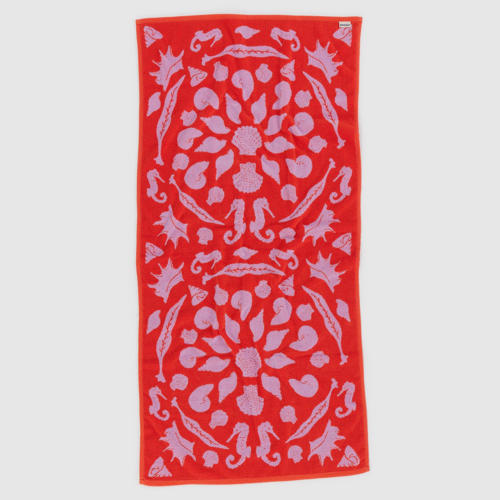 BAGGU Bath Towel (Sea shells)