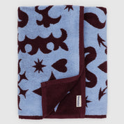 BAGGU Bath Towel (Western Cut-Outs)