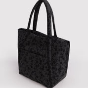 BAGGU Cloud Bag (Charcoal Ditsy Floral)