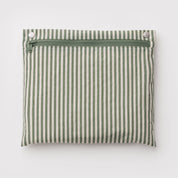 BAGGU Small Cloud Carry-On (Sage Stripe)