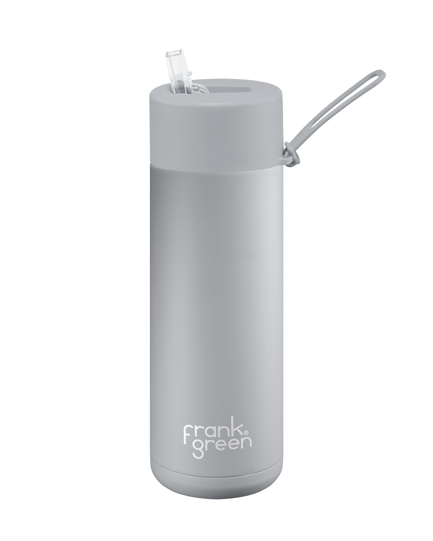 FrankGreen: ขวดเซรามิค Harbor Mist 20 ออนซ์/595 มล. (ฝาแบบมีหลอด)