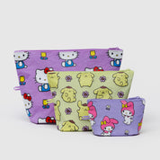 BAGGU Go Pouch Set (Hello Kitty And Friends)
