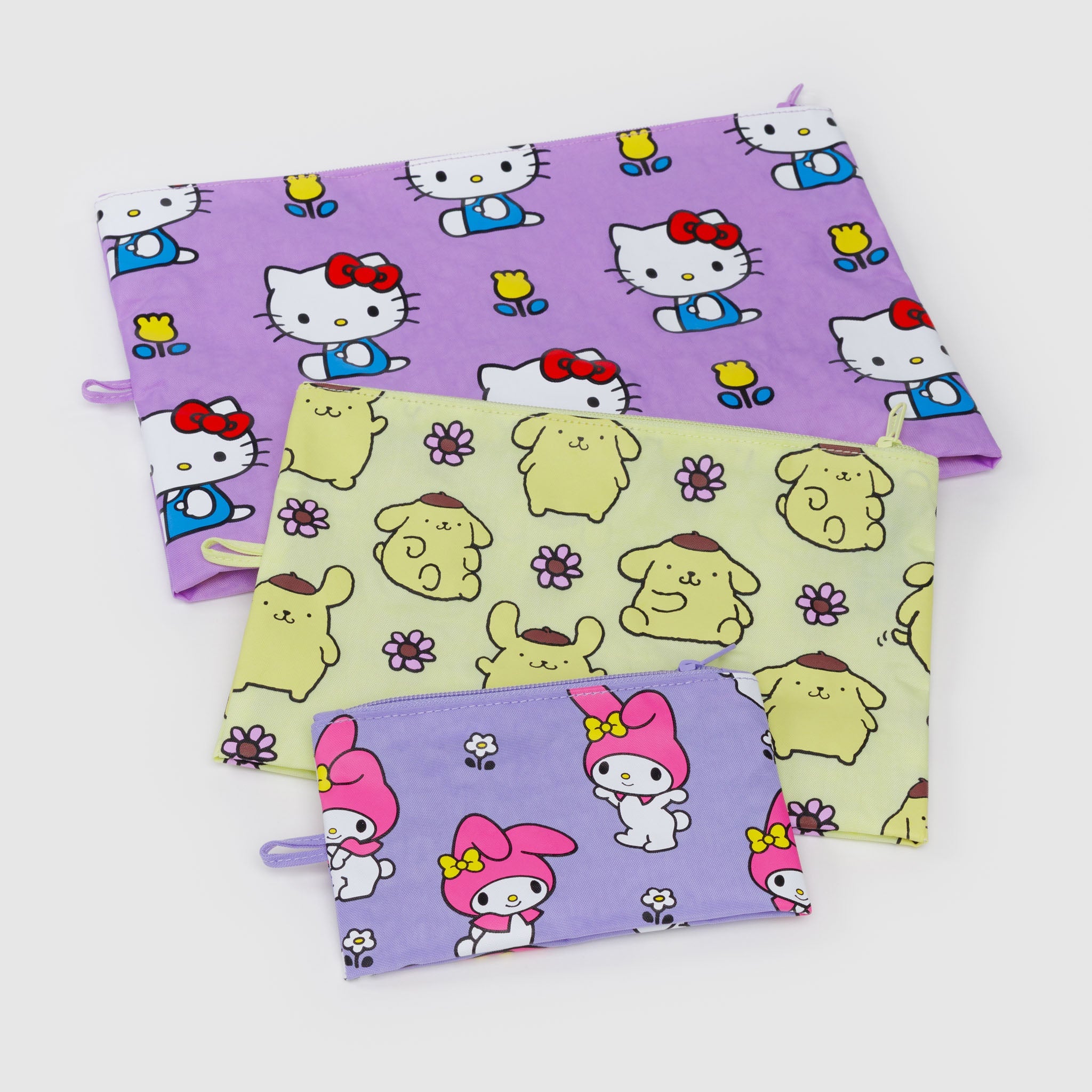 BAGGU Go Pouch Set (Hello Kitty And Friends)
