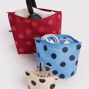 BAGGU Go Pouch Set (Polka Dot Mix)