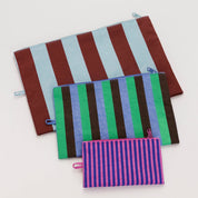 Go Pouch Set (คละสีลายทางวันหยุด)