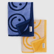 BAGGU Hand Towel Set of 2 (Happy Blue Marigold)