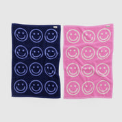 BAGGU Hand Towel Set of 2 (Happy Pink Blue)