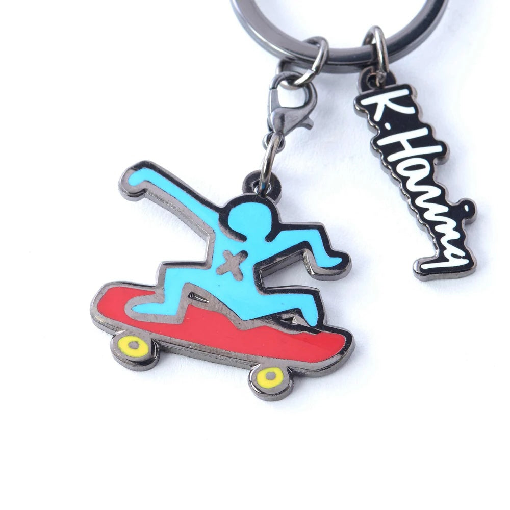 HaringSkateboarderKeychain_OffCard.jpg