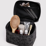 BAGGU Large Cosmetic Case (Charcoal Ditsy Floral)