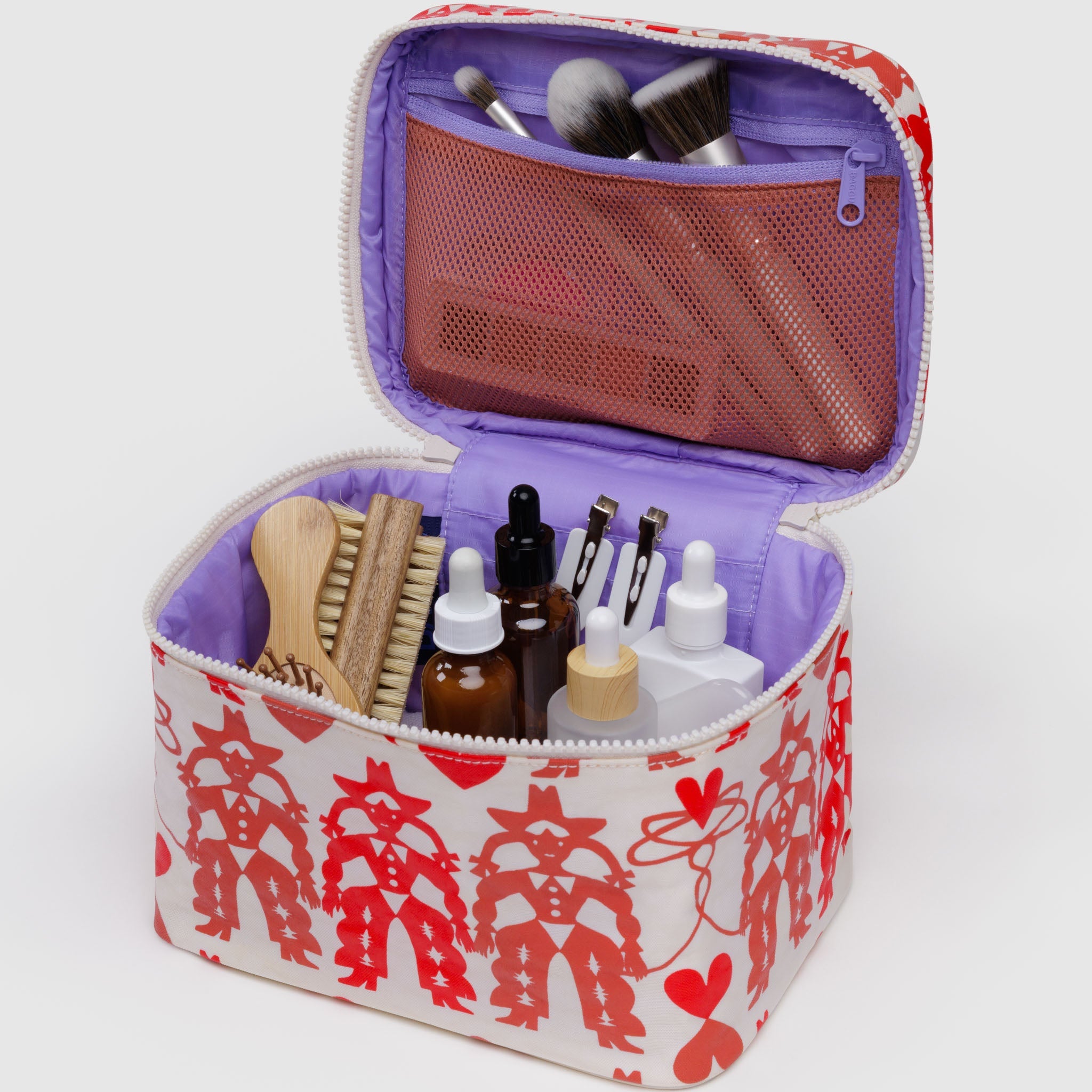 BAGGU Large Cosmetic Case - Cowgirl