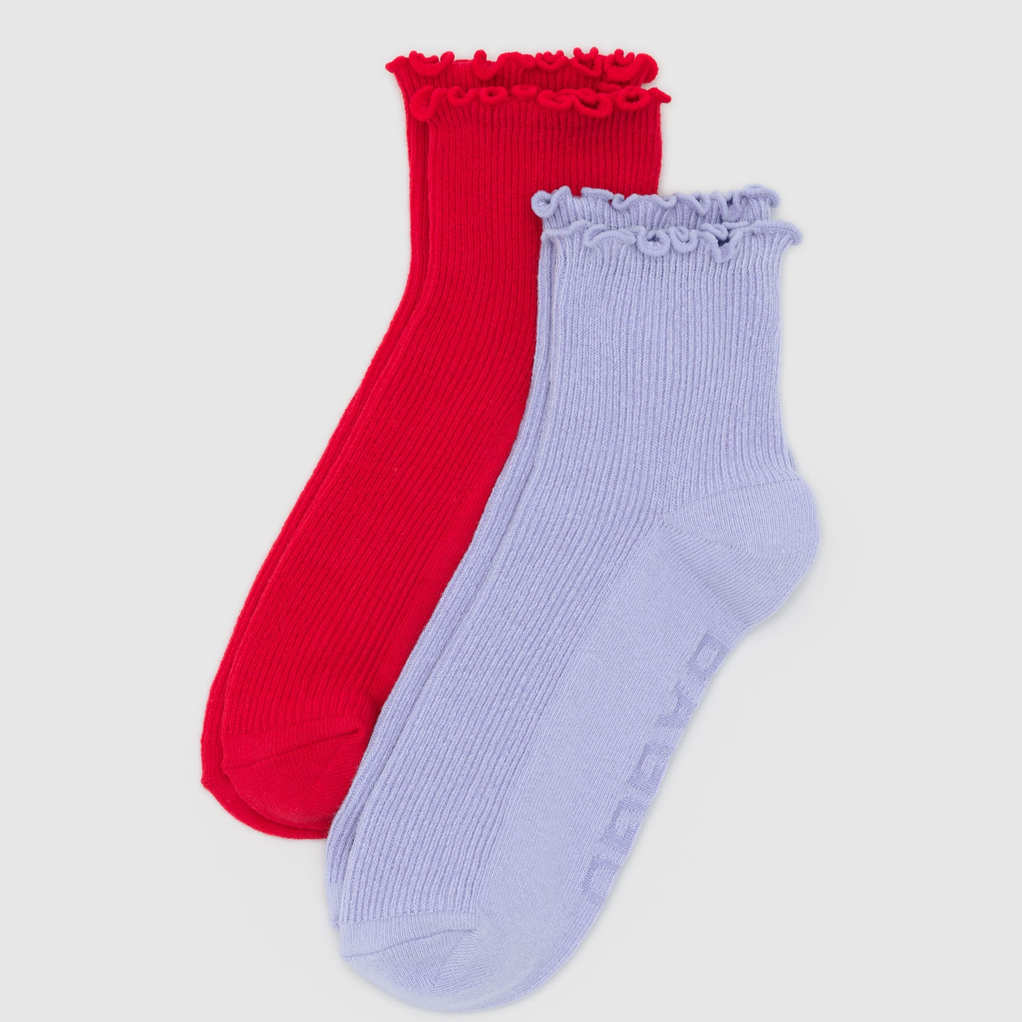 Lettuce_Edge_Socks_Set_of_Two_Bamboo_Knit_Lavender_and_Red_Set_01.jpg