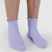 ถุงเท้า BAGGU เซ็ต 2 คู่ - สีลาเวนเดอร์และสีแดง