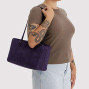 BAGGU Medium Nylon Bowler Bag (Fig)