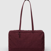 BAGGU Medium Nylon Bowler Bag (Mahogany)