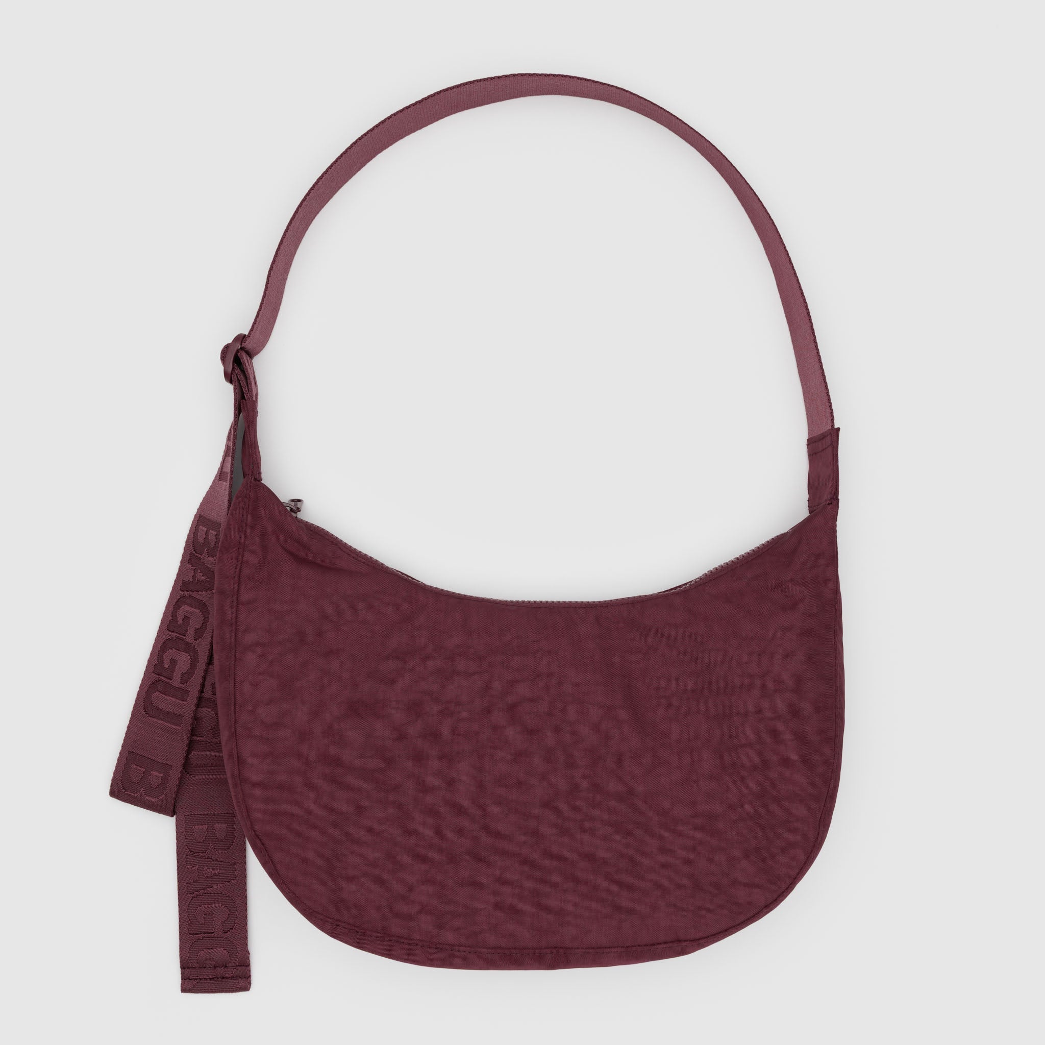 Medium_Nylon_Crescent_Bag_Heavyweight_Mahogany_01.jpg