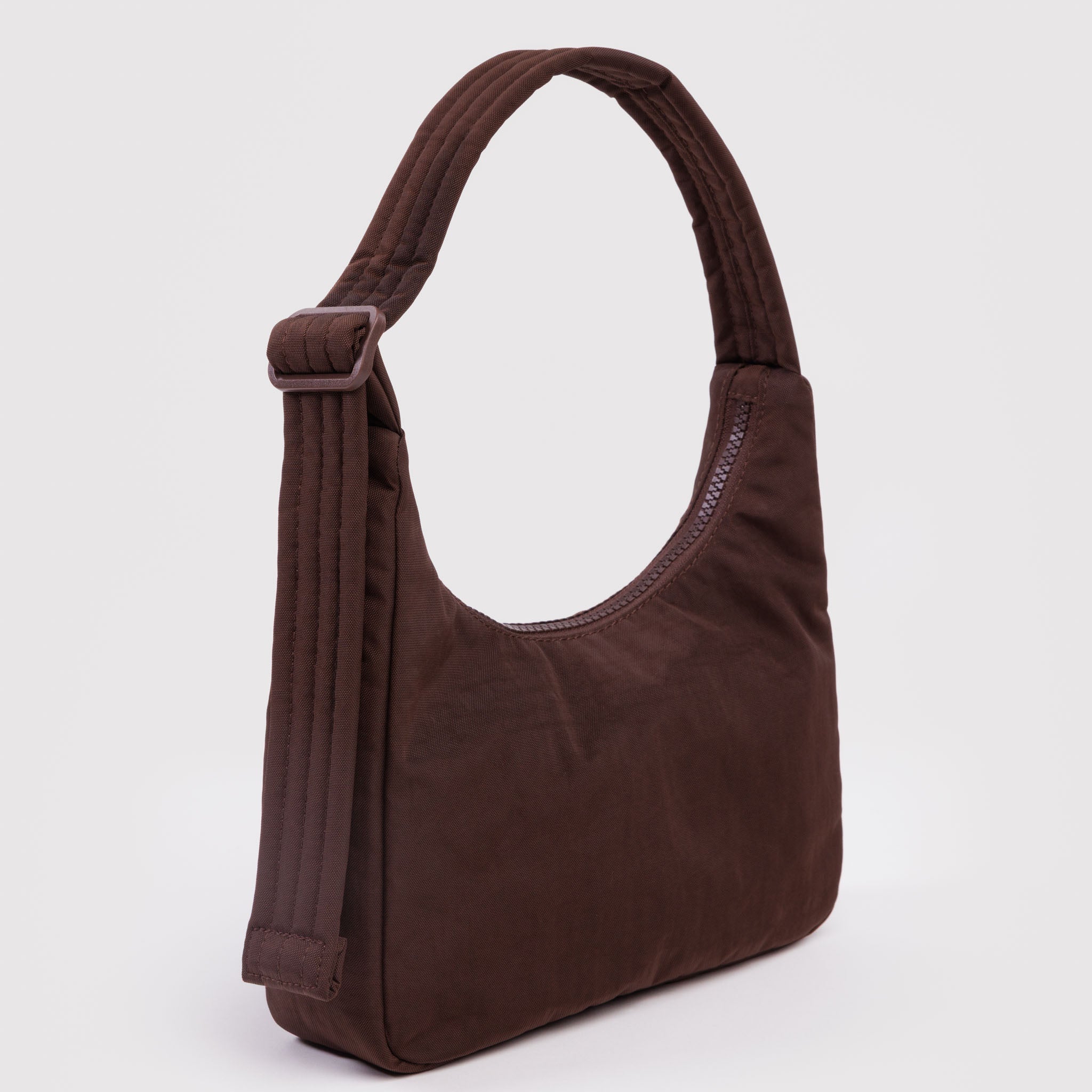 BAGGU Mini Nylon Shoulder Bag (Coffee)