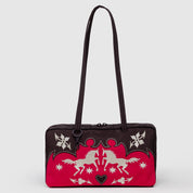 BAGGU Nylon Bowler Bag (Western Appliqué)