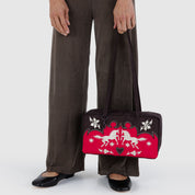 BAGGU Nylon Bowler Bag (Western Appliqué)