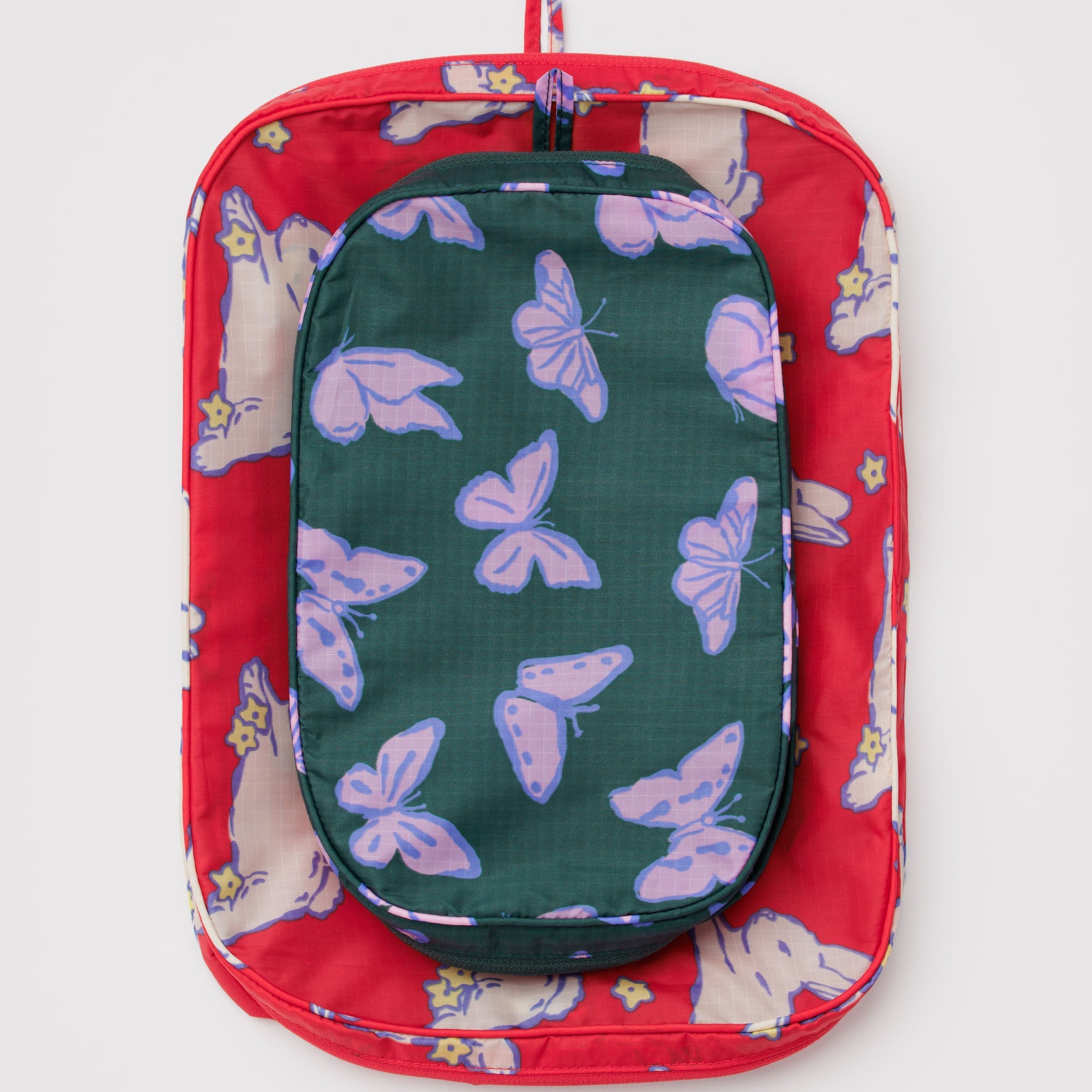 BAGGU Packing Cube Set (Spring Animals)