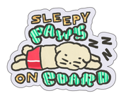 Press Haus - Paws on Board Stickers